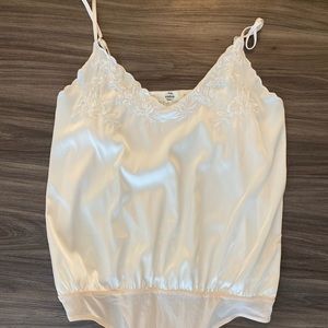 Silk body suit